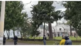 encapuchados en la 26