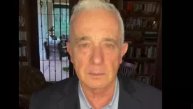 Expresidente Alvaro Uribe Vélez pantallazo