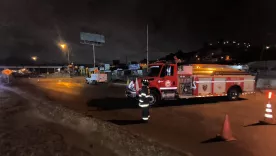 Cierre total de la Autopista Sur por fuga de gas en Soacha