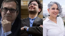 Senadores Timochenko, Iván Cepeda y María José Pizarro