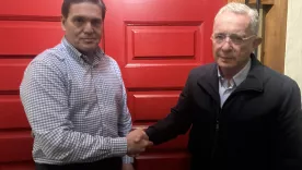 alvaro uribe y juan carlos pinzon