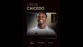 Linda Caicedo nominada al Balón de Oro 