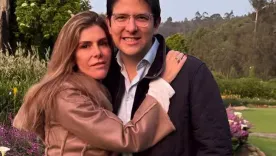 Maria Carolina Hoyos y Miguel Uribe Turbay