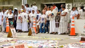 Plantón por las víctimas de desaparición forzada en Norte de Santander