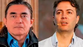 Gustavo Bolívar y Daniel Quintero, precandidatos del Pacto Histórico