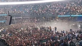 disturbios concierto damas gratis