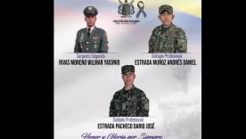 Soldados asesinados por disidencias Farc