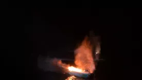 Lancha con droga en el Pacífico