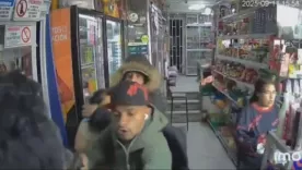 Ladrones quedaron en cámara durante el robo