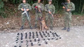 Destruyen depósito ilegal de explosivos en Putumayo