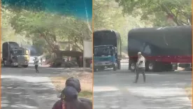 reten ilegal en via panamericana