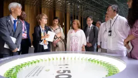 Representantes del gobierno colombiano en Expo Osaka 2025