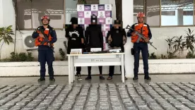 Incautación de cocaína. 