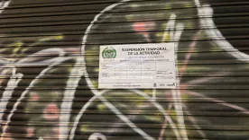 Aviso de sellamiento en Chapinero