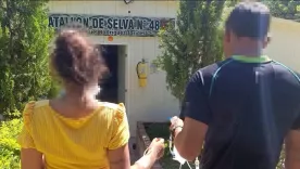 Menor rescatada en Bolívar