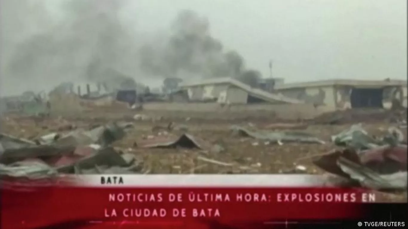 Explosión en Guinea 