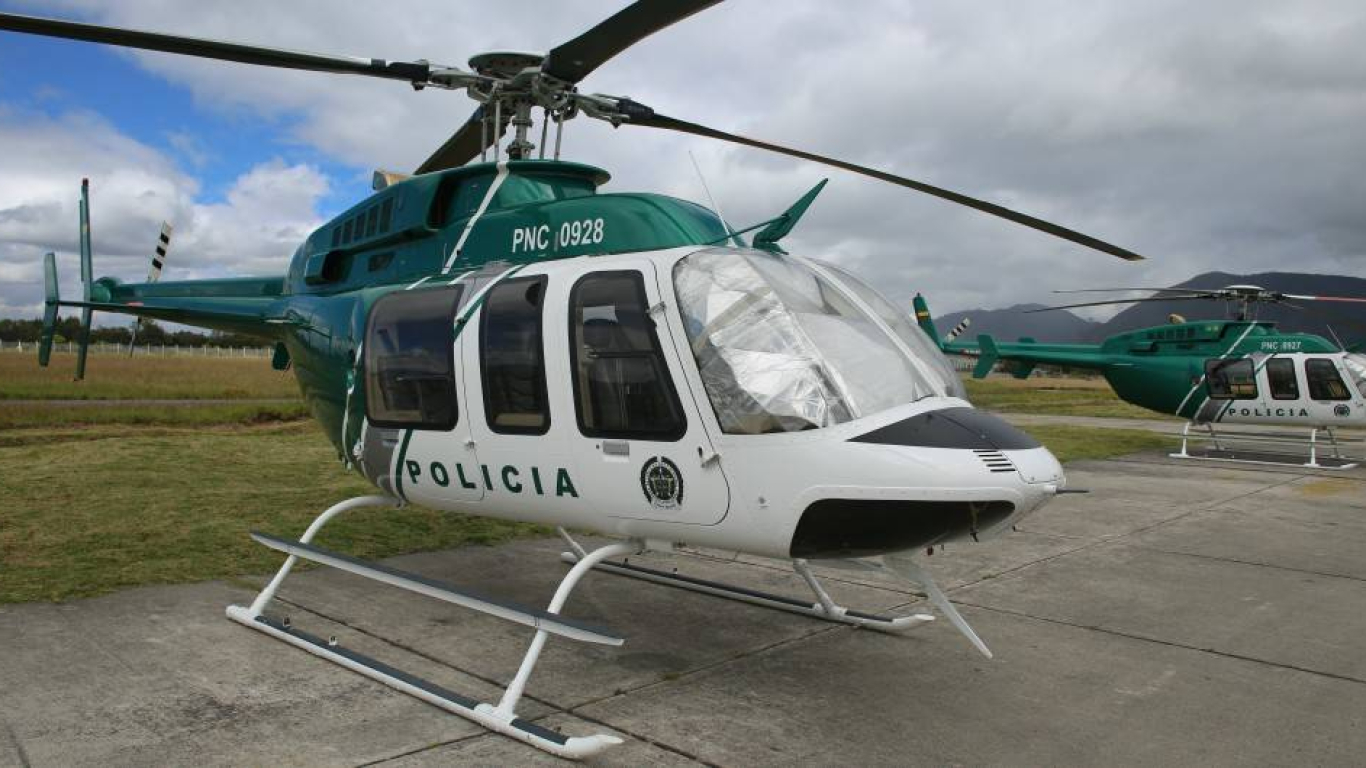 Helicóptero Policía 30 mayo