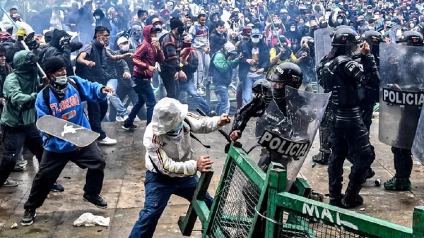 Manifestaciones en Medellín