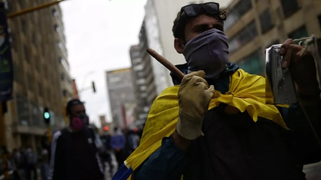 manifestacion colombia paro nacional