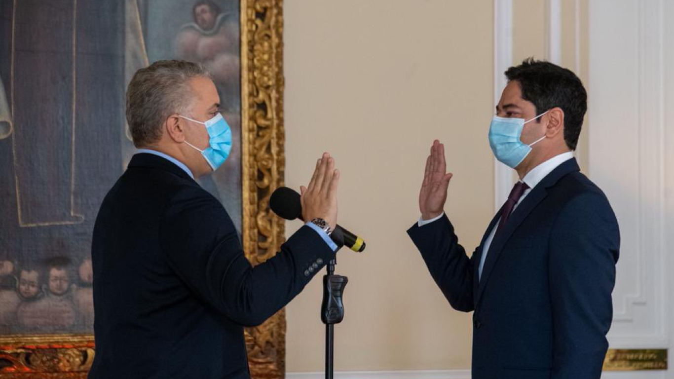 Presidente Iván Duque, posesionó a Guillermo Herrera como nuevo ministro de  Deportes | Agenciapi.co