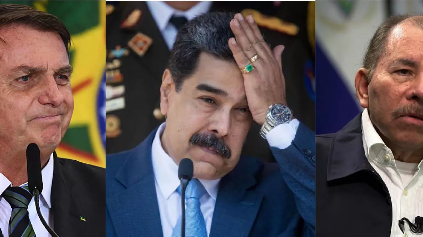 Bolsonaro, Maduro, Ortega