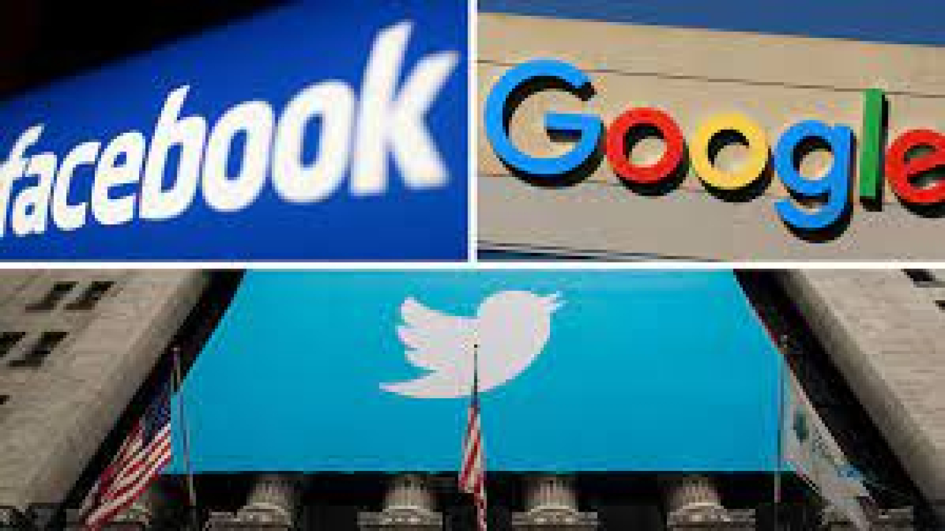 Facebook, Twitter y Google