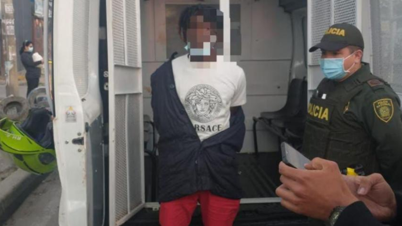 Capturado hombre que disparó contra menor por robarla en Bogotá
