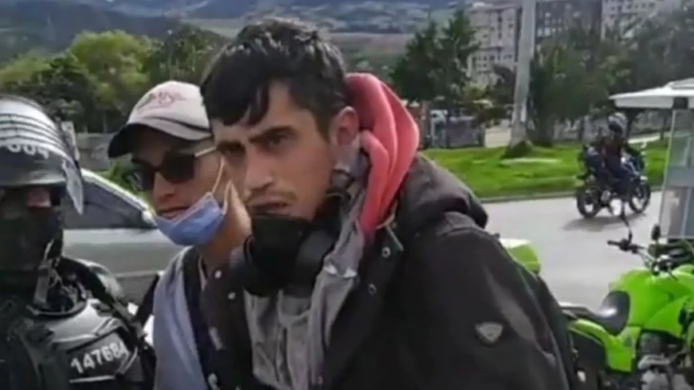 Ciudadano italiano capturado en Bogotá