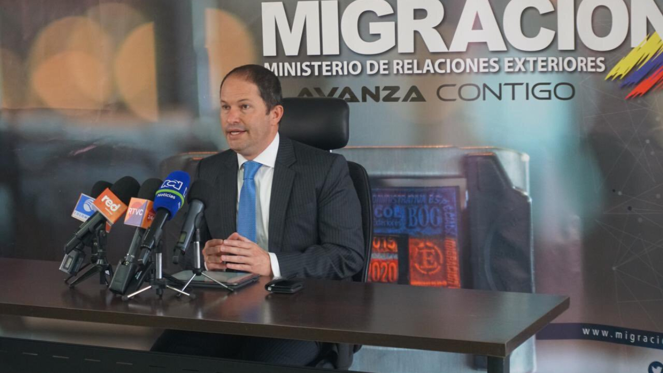 Director de Migración Colombia, Juan Francisco Espinosa