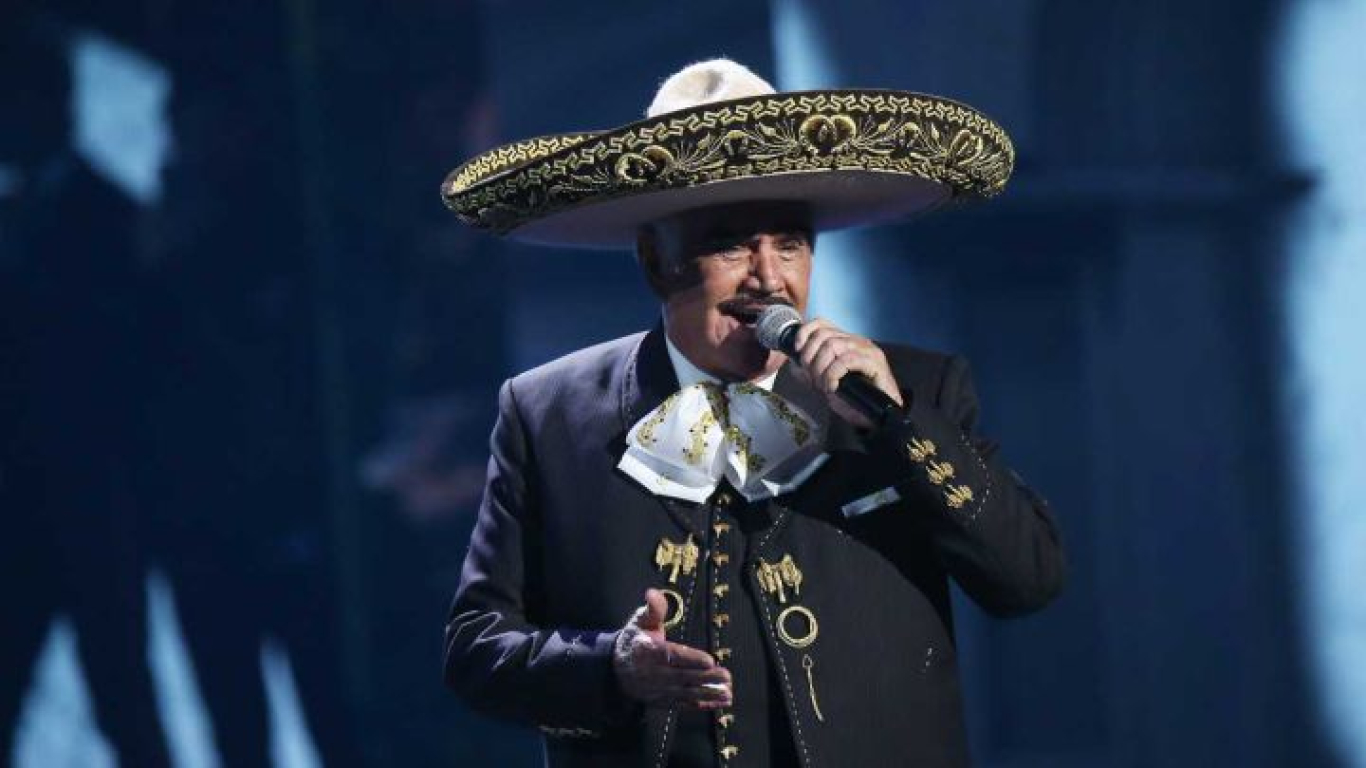 Vicente Fernández cantante mexicano