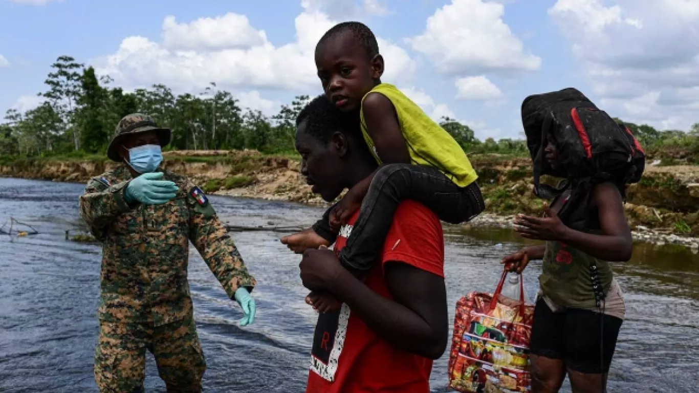 Migrantes frontera Colombia-Panamá