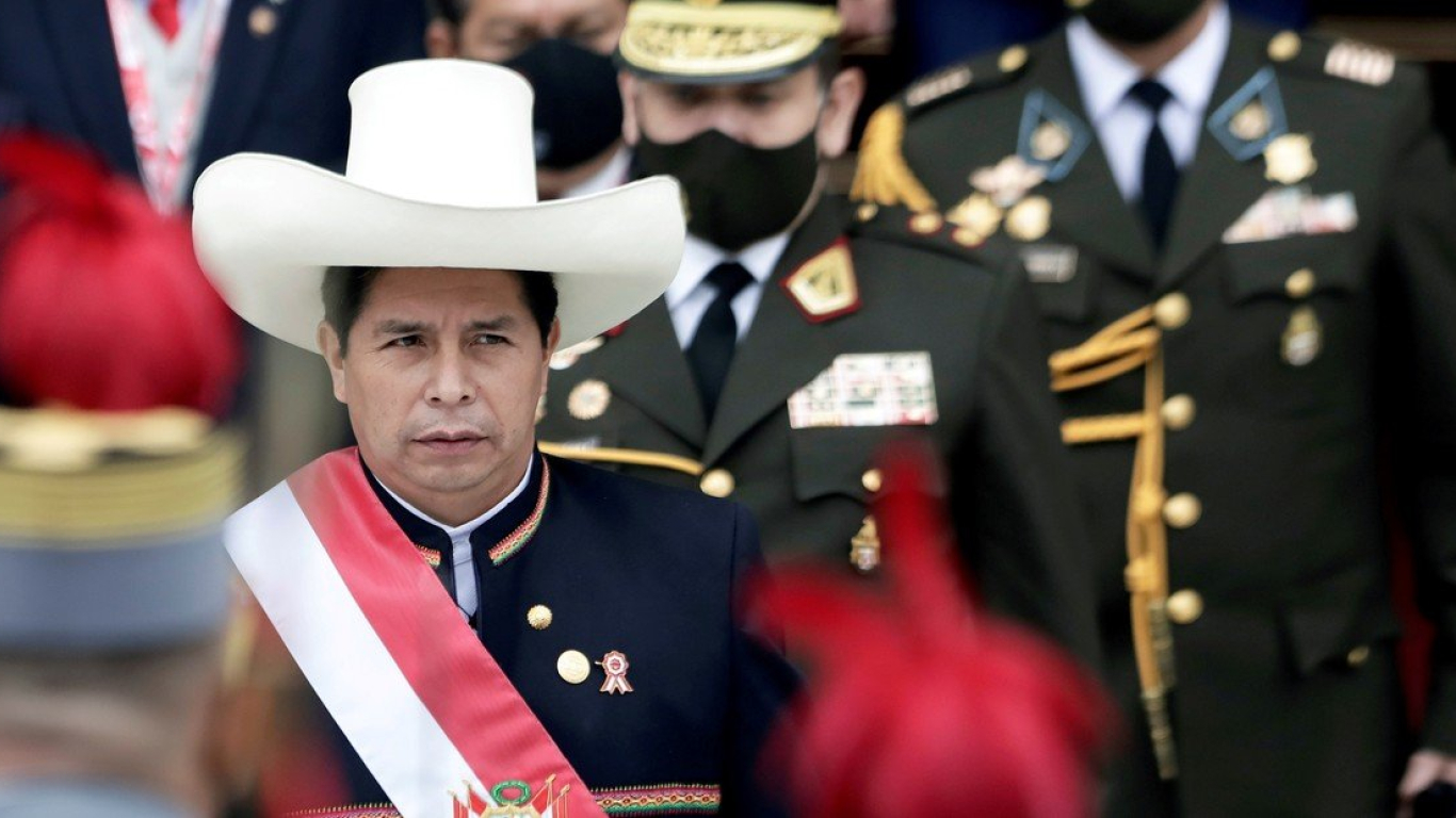 Pedro castillo presidente de Perú