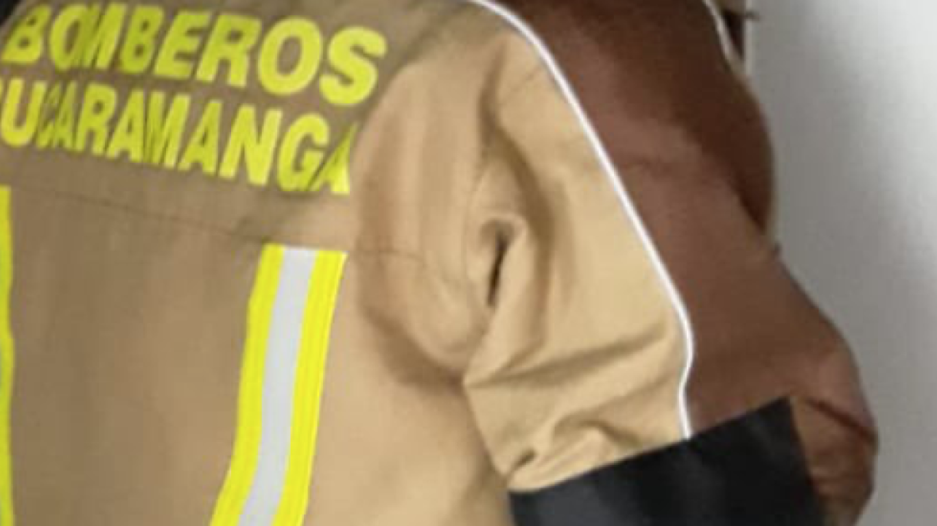 Bomberos de Bucaramanga rescataron a menor