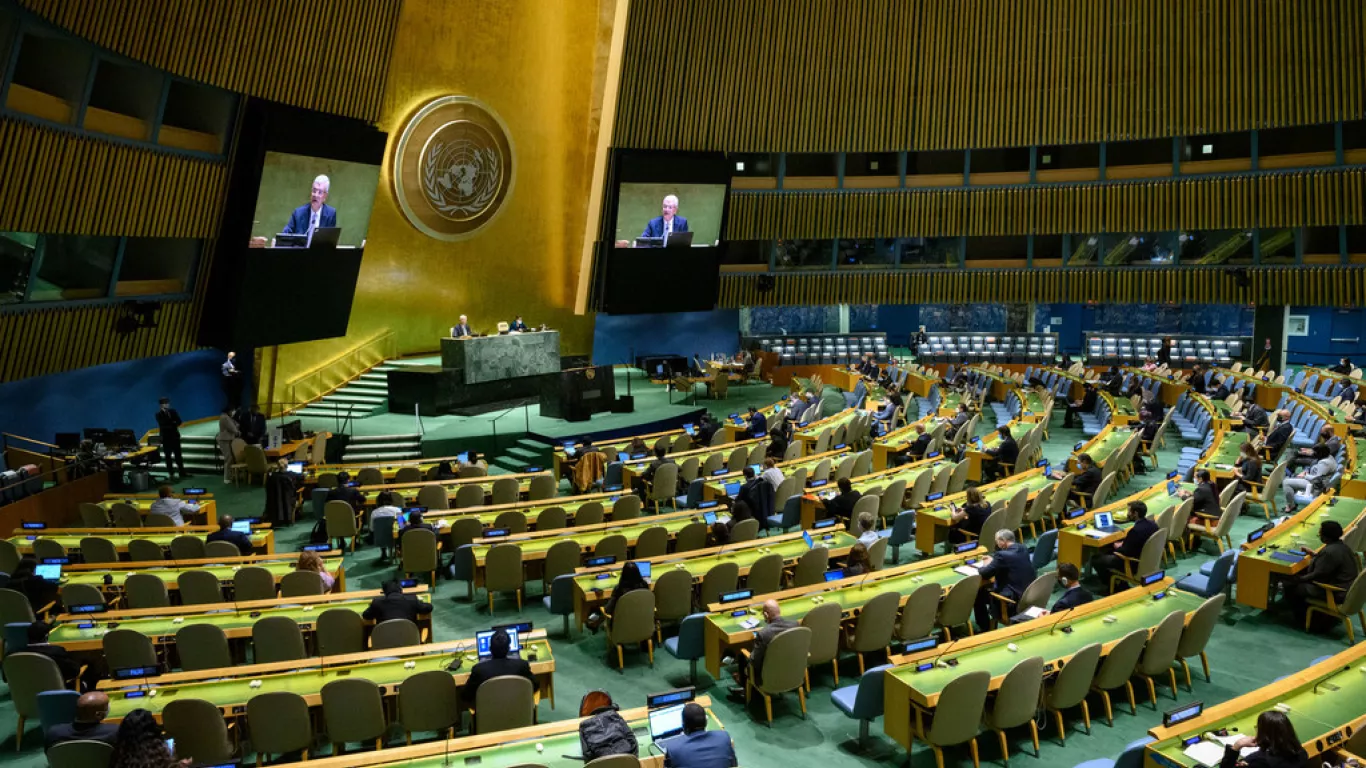 Asamblea de la Organización de Naciones Unidas