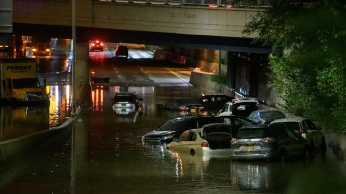 Inundaciones en Nueva York a causa de la tormenta tropical Ida