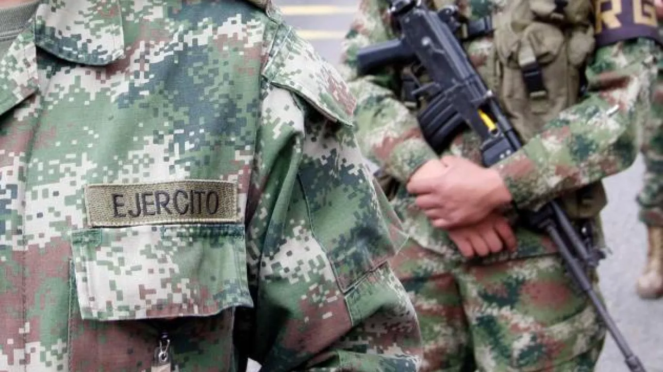 Militares del Ejército Nacional de Colombia