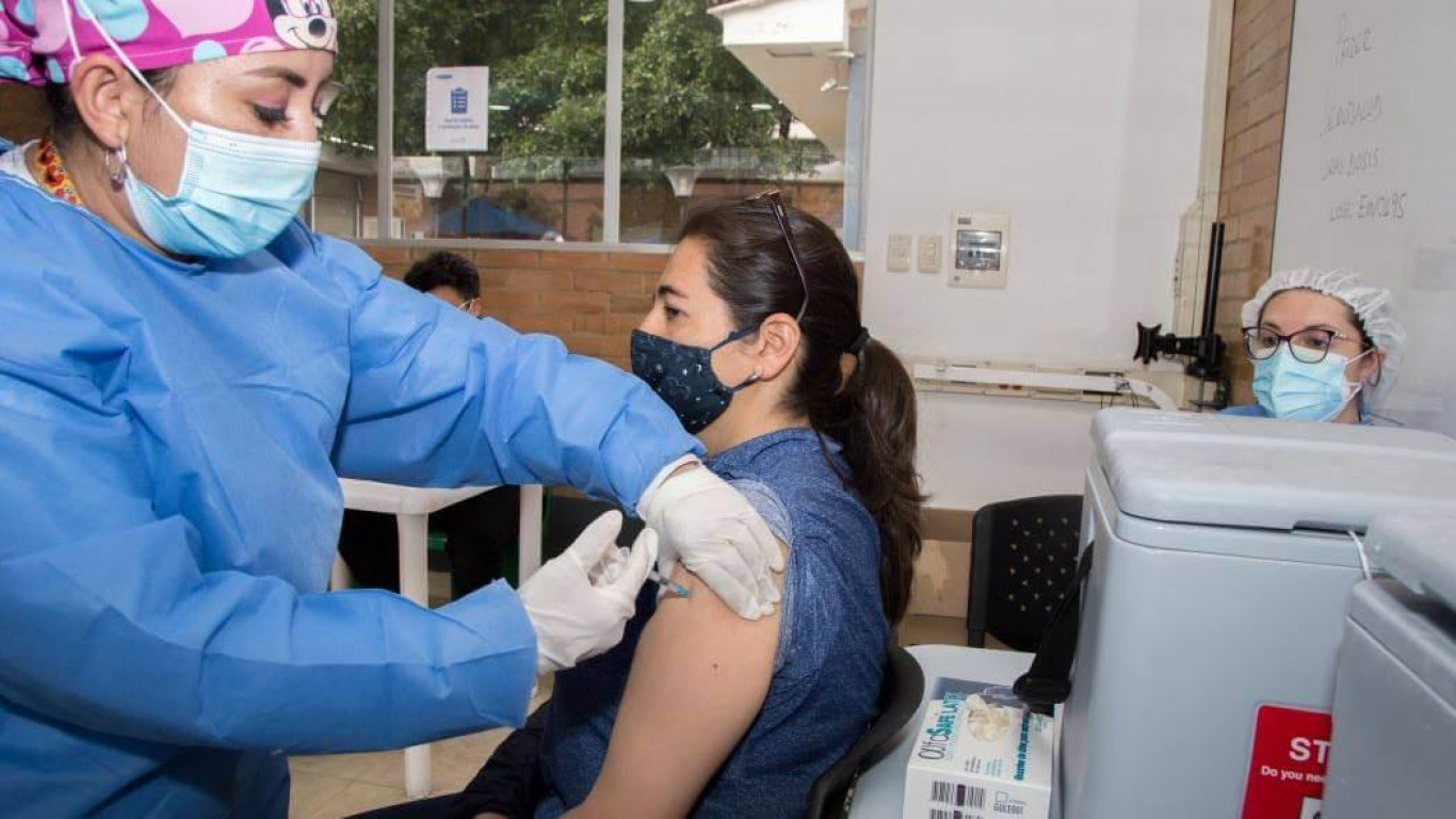Proceso de vacunación en Colombia
