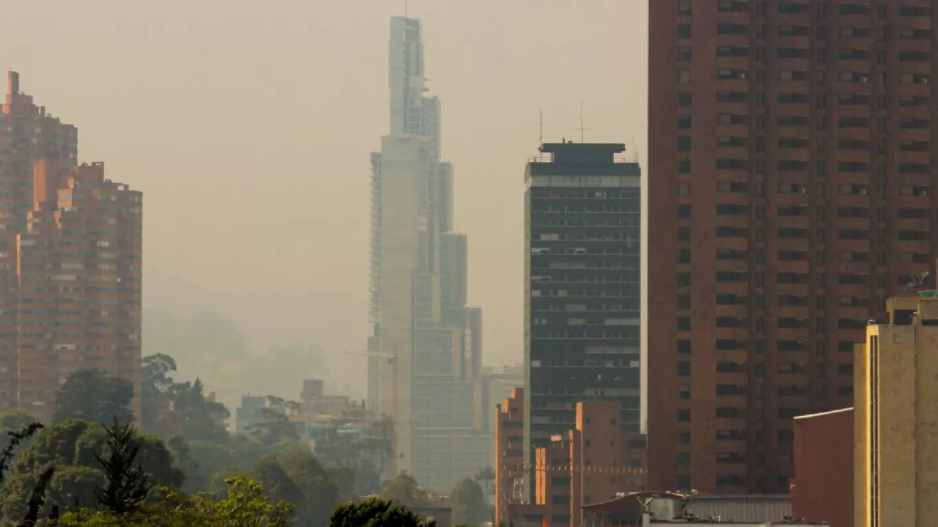 Sólo el 10% de los bogotanos respira aire de buena calidad