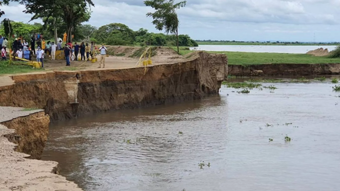 Alerta por obras insuficientes para frenar erosión del Río Magdalena
