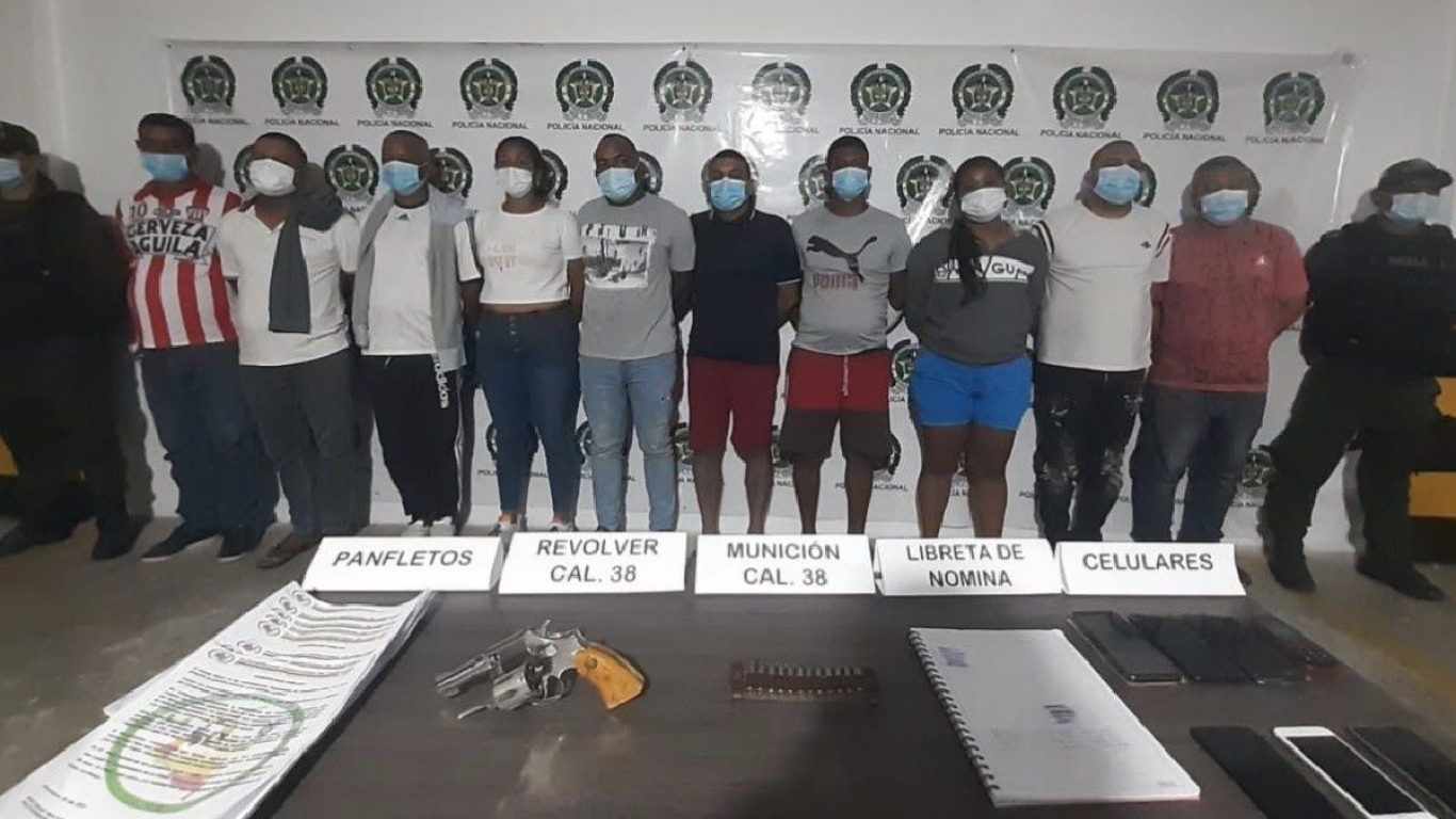 Otro golpe para el Clan del Golfo caen 10 integrantes en Atlántico