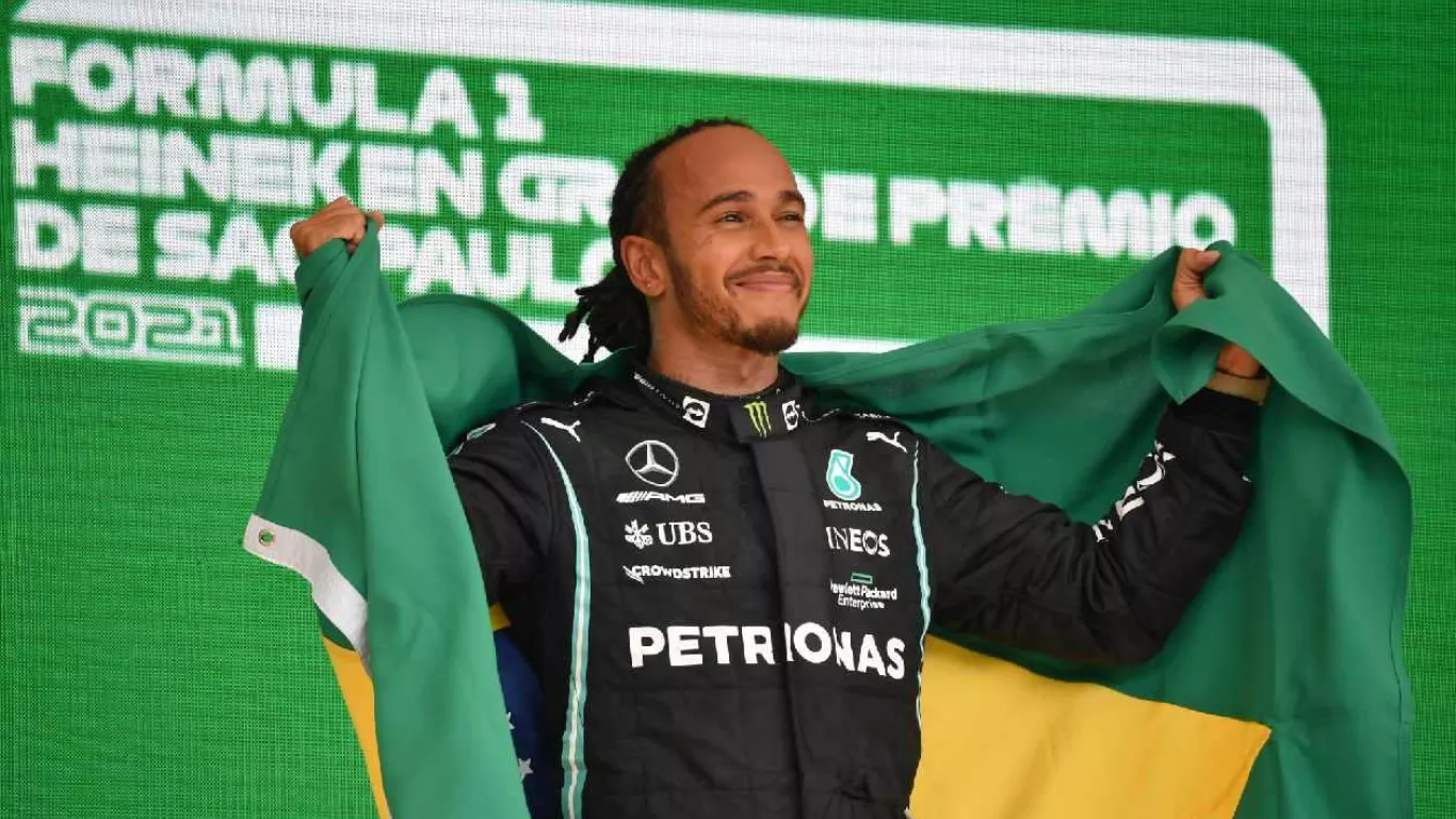 Lewis Hamilton Gran Premio de Brasil