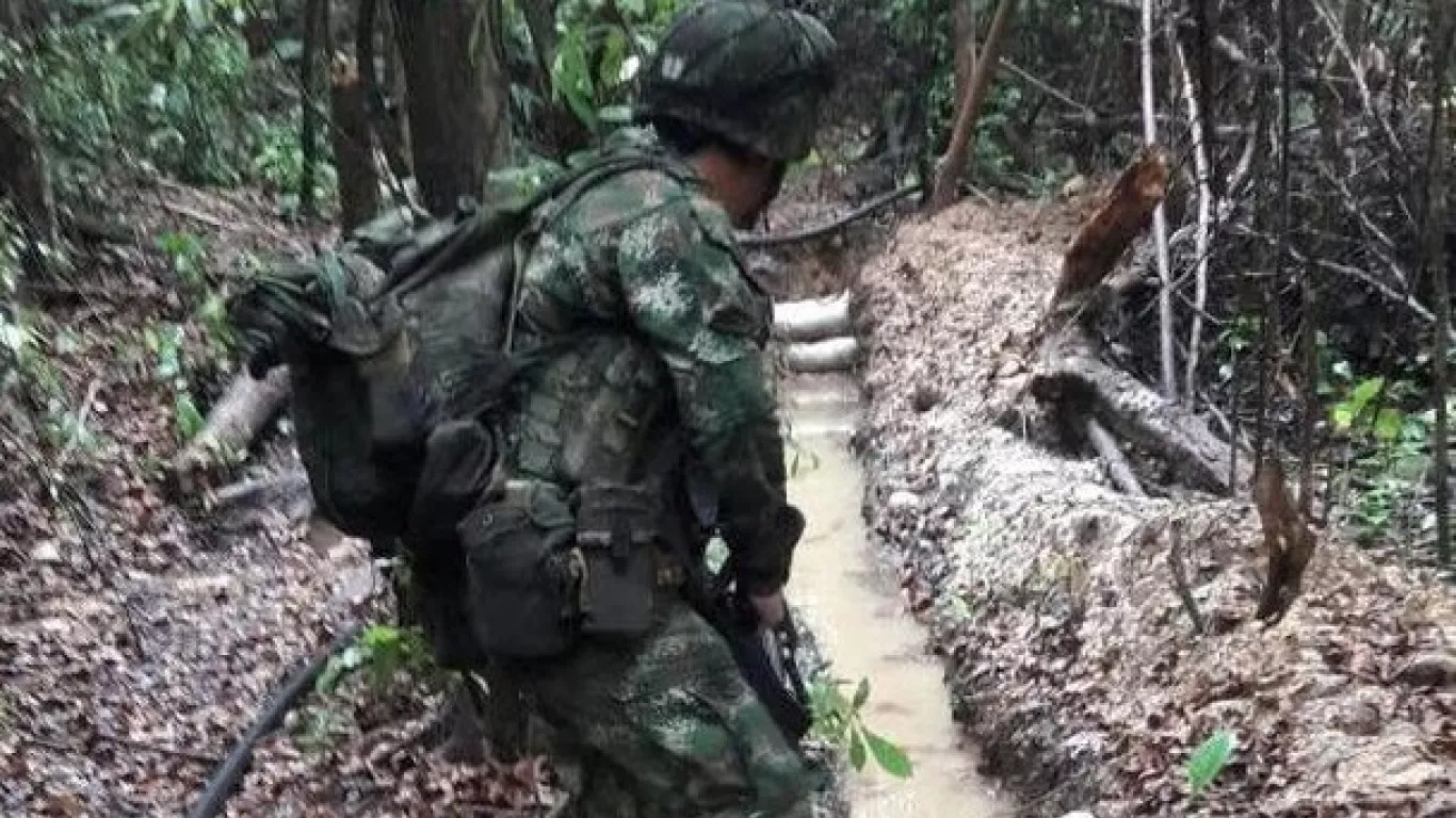 Ejército incauta material de guerra de grupo armado organizado residual