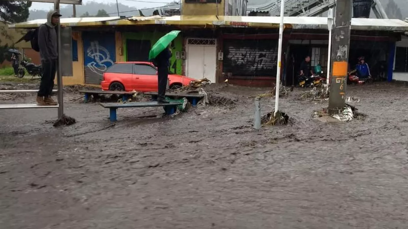 Desbordamientos la calera 