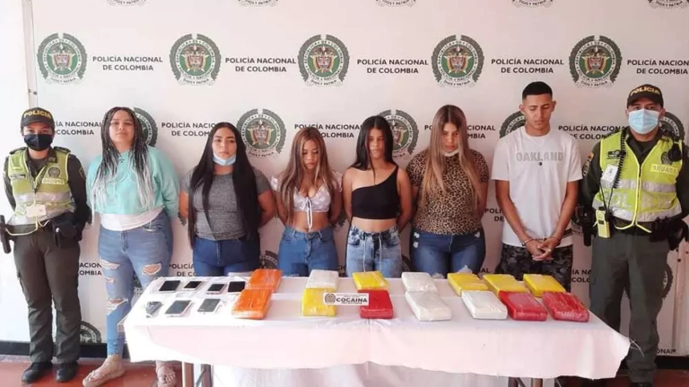 Capturan a supuestas embarazadas que transportaban cocaína en Barranquilla