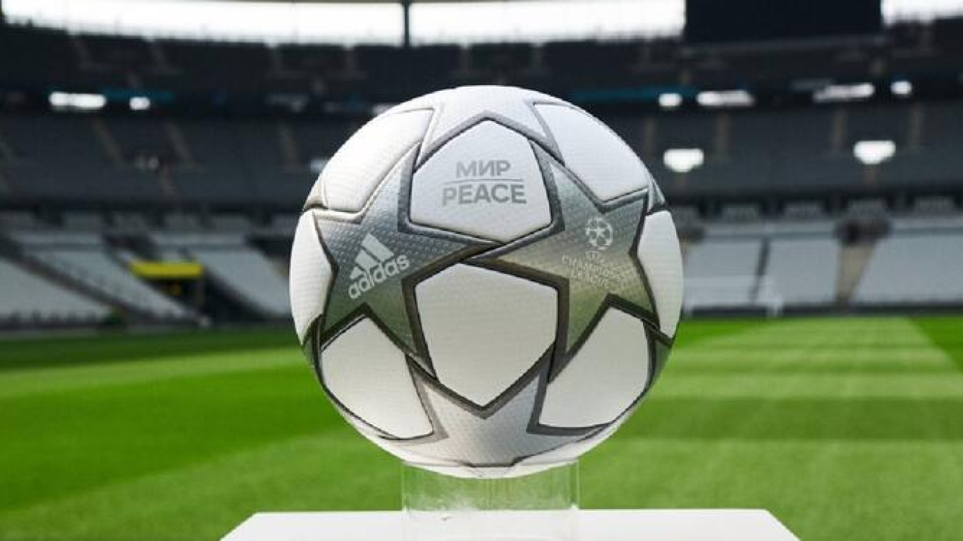 El balón de la final de la Champions tendrá escrita la palabra “paz”