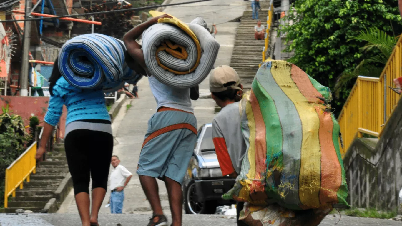 Colombia: El tercer país con más desplazados durante 2021