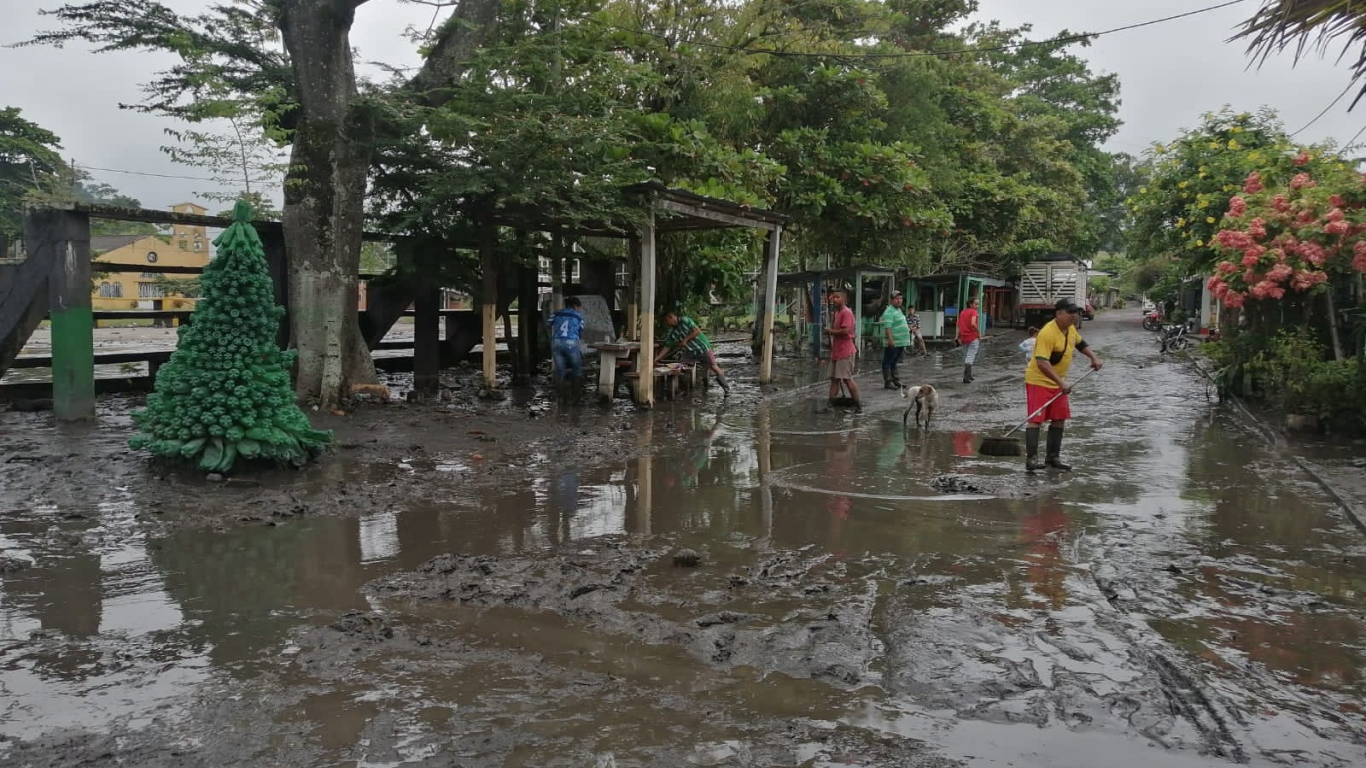 Emergencia en zona rural de Boyacá por desbordamiento de un río