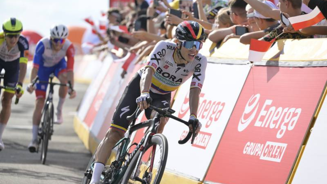 Sergio Higuita ganó la tercera etapa del Tour de Polonia