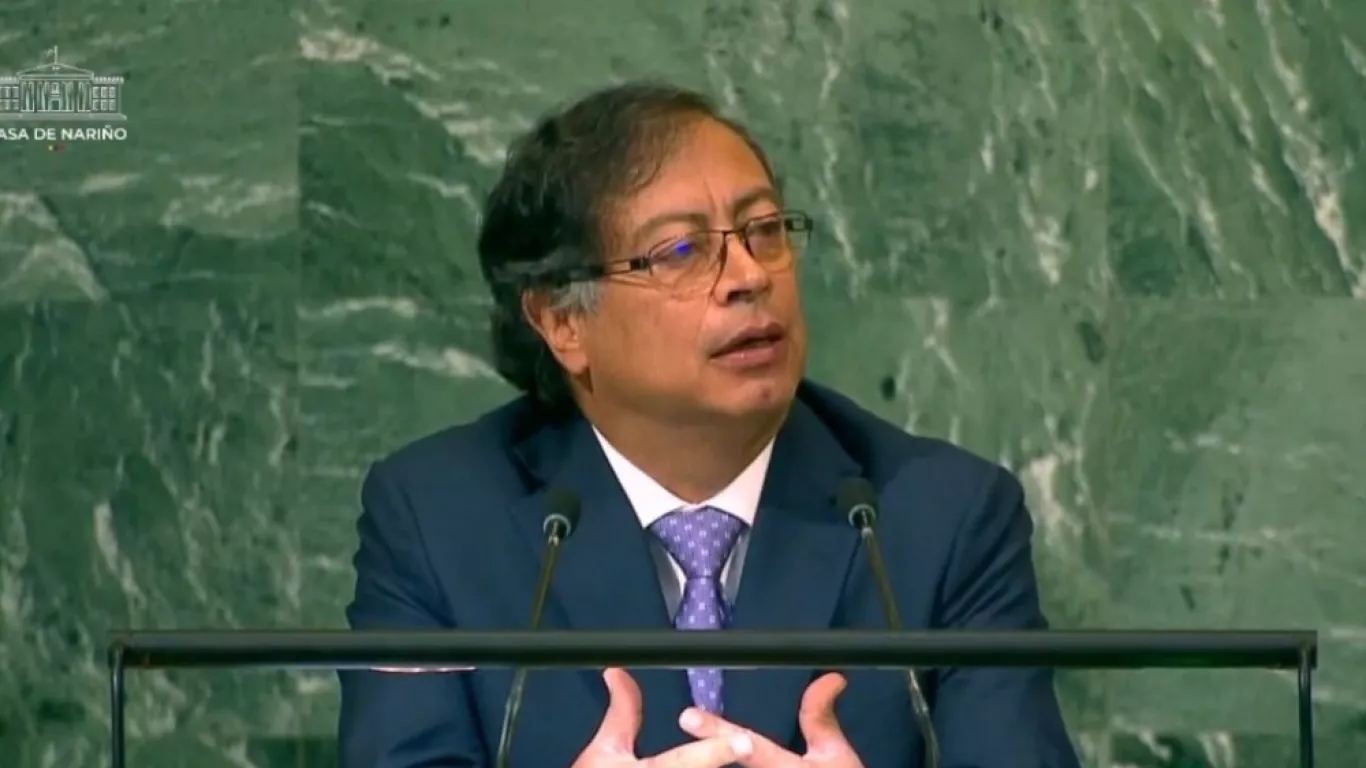 Detalles del discurso de presidente Petro en la ONU