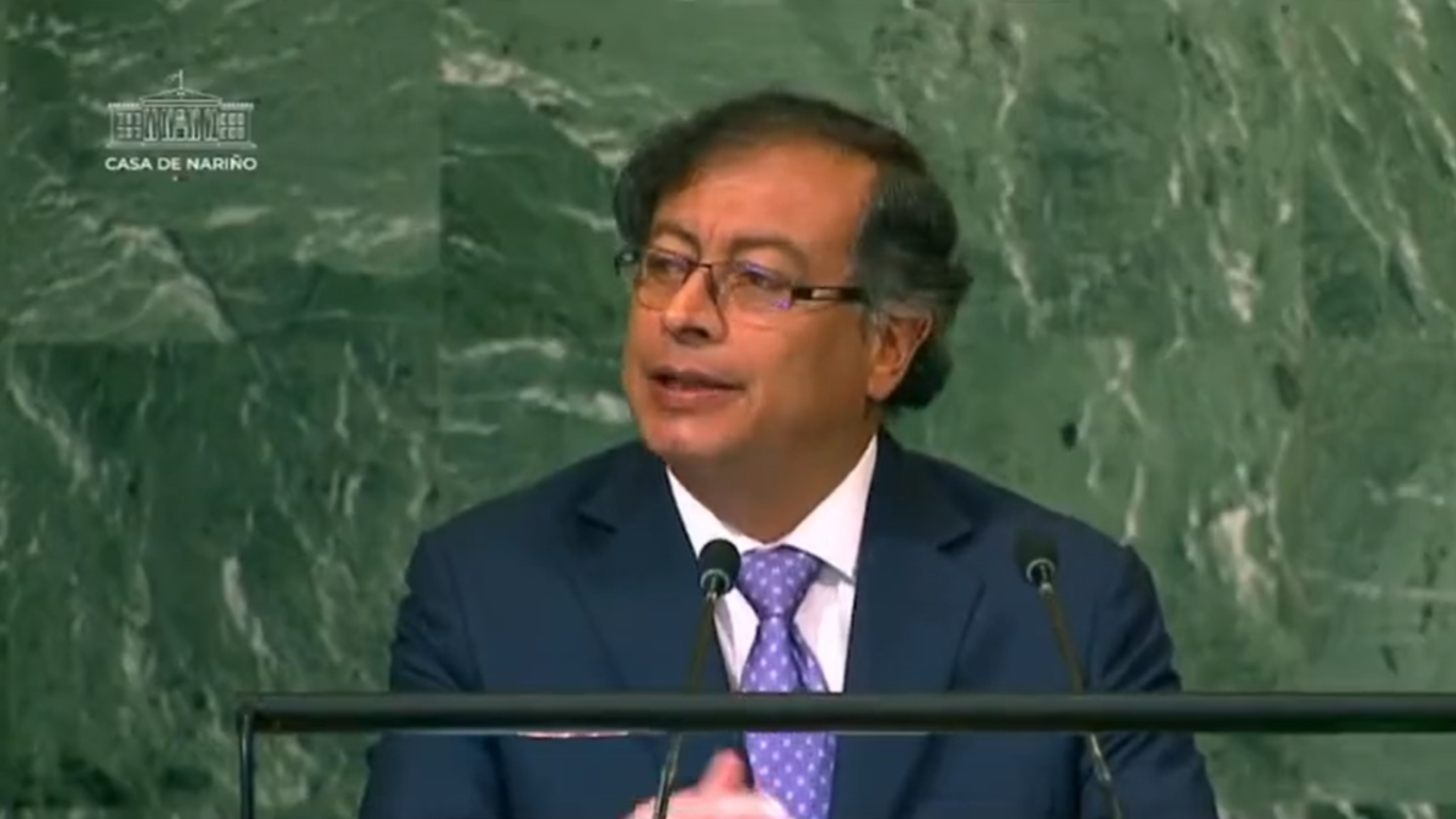 "Vengo de un país de belleza ensangrentada" : Presidente Petro ante el pleno de las Naciones Unidas